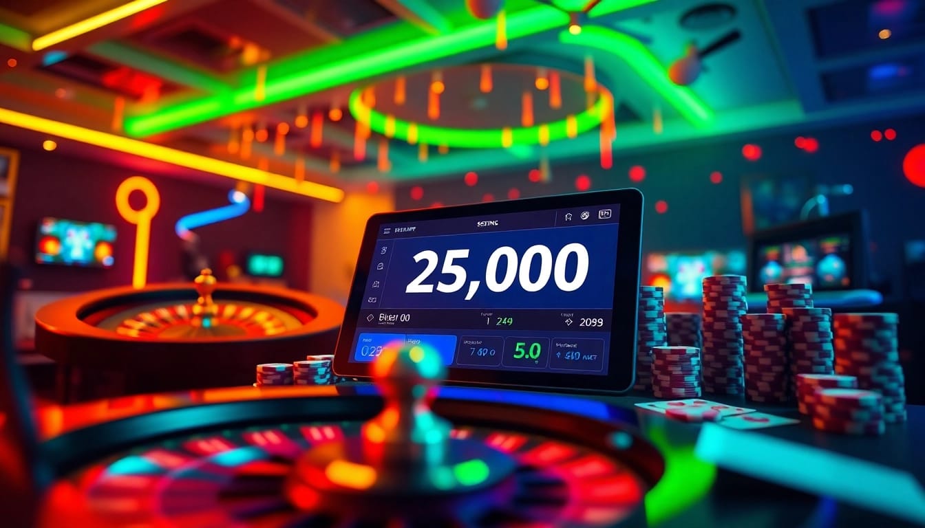 Engaging visual of tỷ lệ bóng đá trực tuyến on a vibrant online betting platform with casino elements.