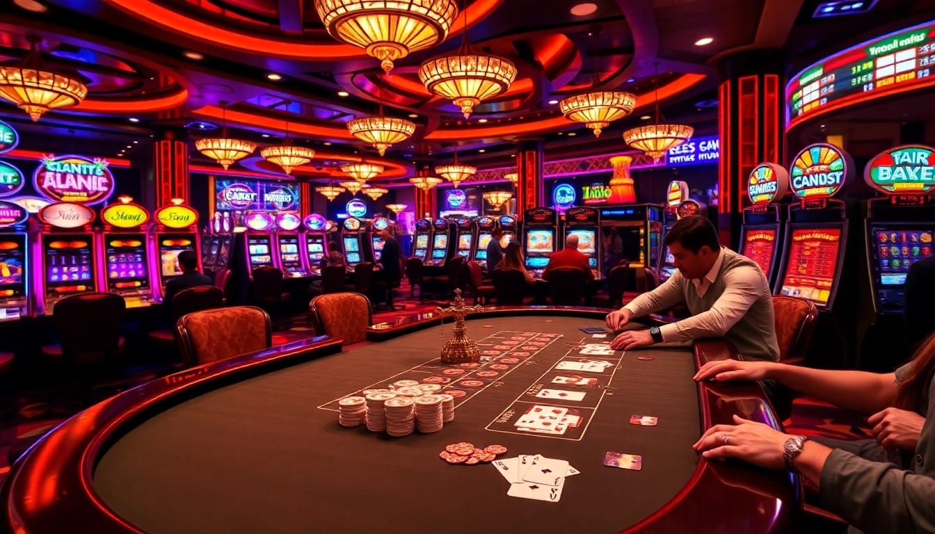 Engage with spicy ai experiences at our casino, featuring vibrant poker tables and thrilling slot machines.