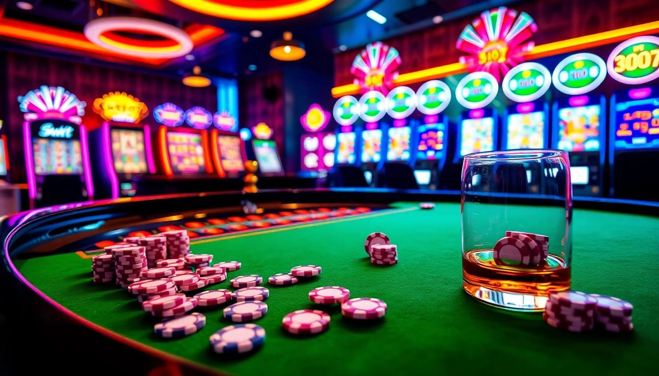 Experience premium gaming at rik vip's dynamic casino with vibrant roulette and poker actions.
