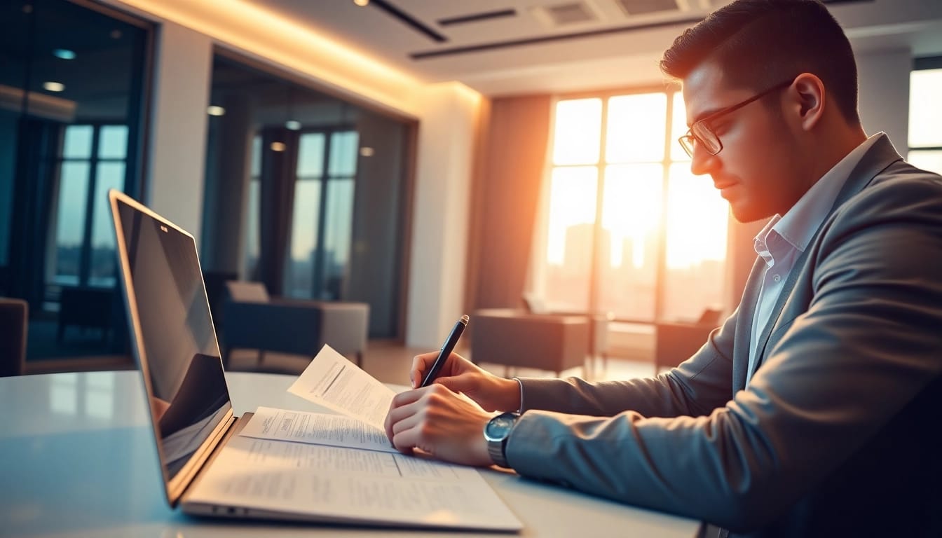Complete the eta uk application form with confidence in a professional office setting.