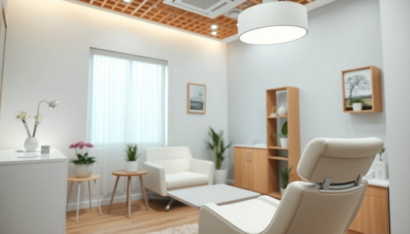 Consultation at 東京植毛クリニック featuring modern decor and warm atmosphere.