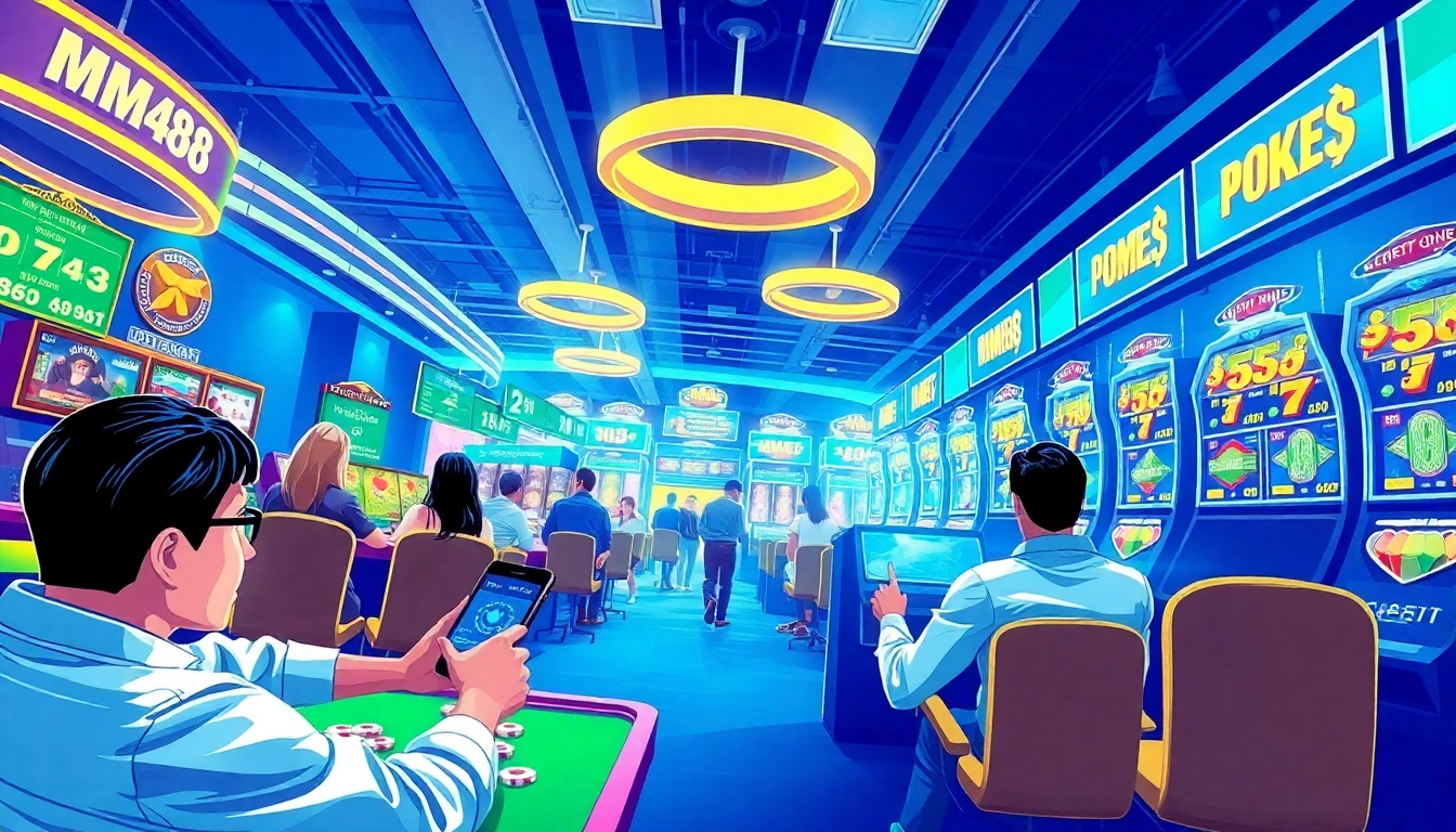 Experience the thrill of online betting at https://mm88.agency/ with vibrant gaming action and user engagement.