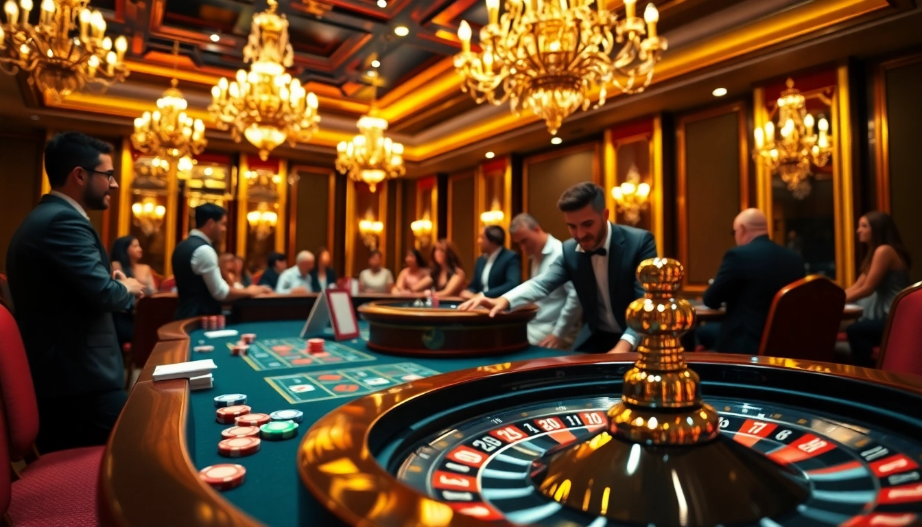 Players enjoying a game at the 2PH222 Vip casino table with vibrant poker chips.