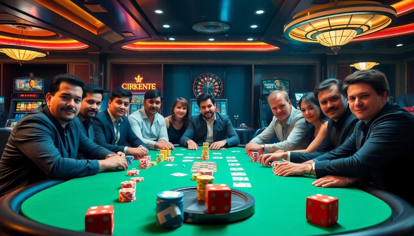 Engage in thrilling gameplay at GK88 with vibrant poker chips and a luxurious casino backdrop.