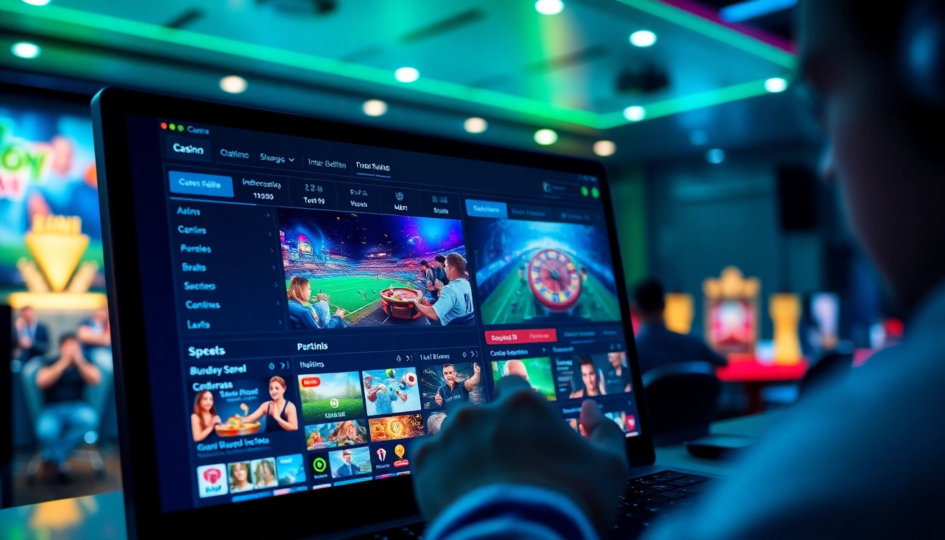 Engaging online gaming interface showcasing http://hm88.blue/ with vibrant graphics and exciting betting options.