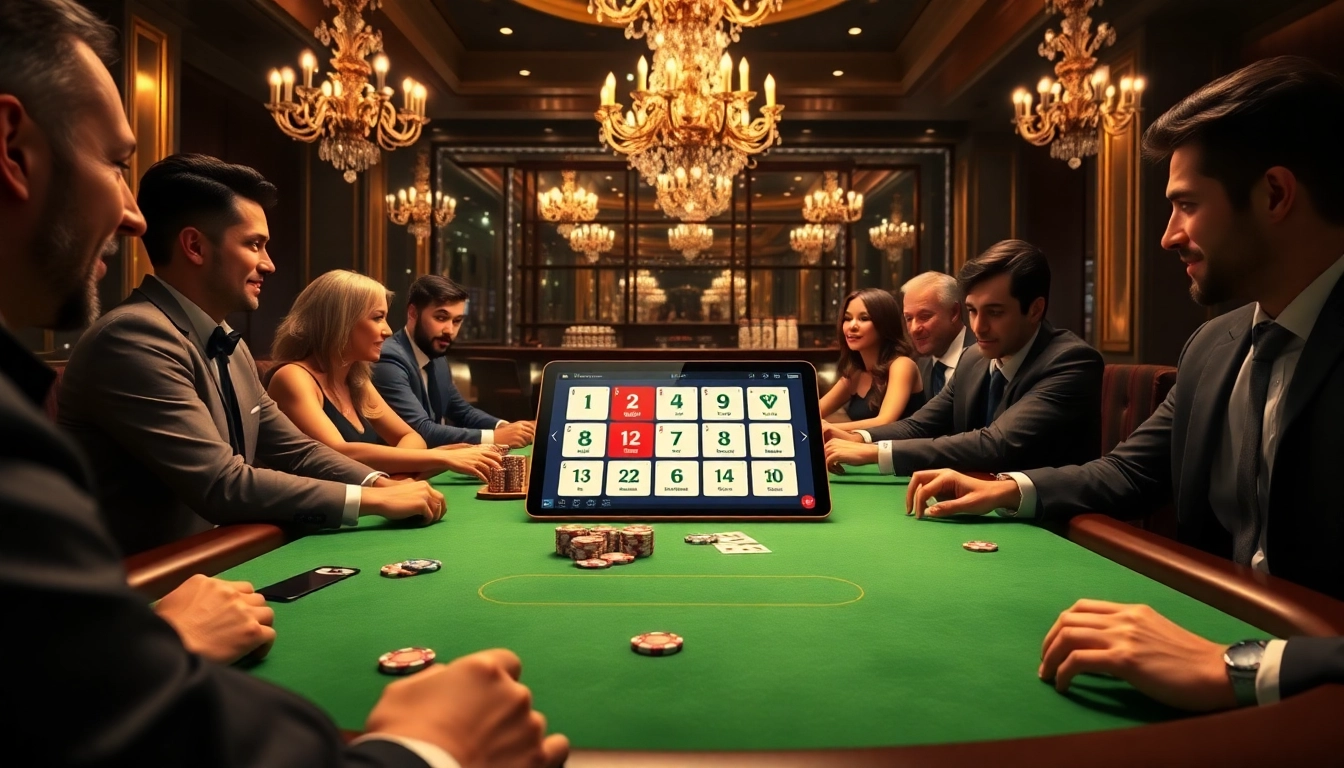 Exciting poker game at MM88 with vibrant chips and cards, showcasing luxury online gambling.