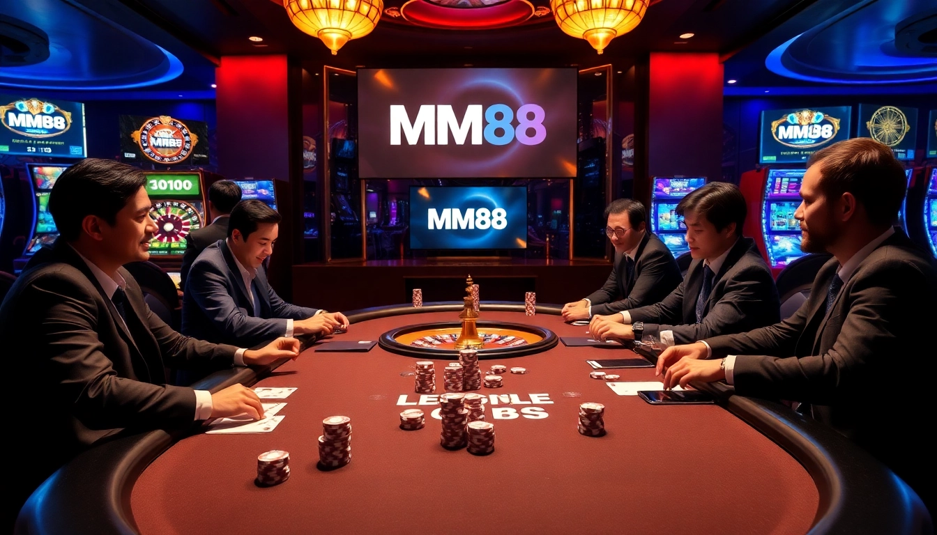Experience MM88 HOW with high-stakes poker action and vibrant casino excitement.