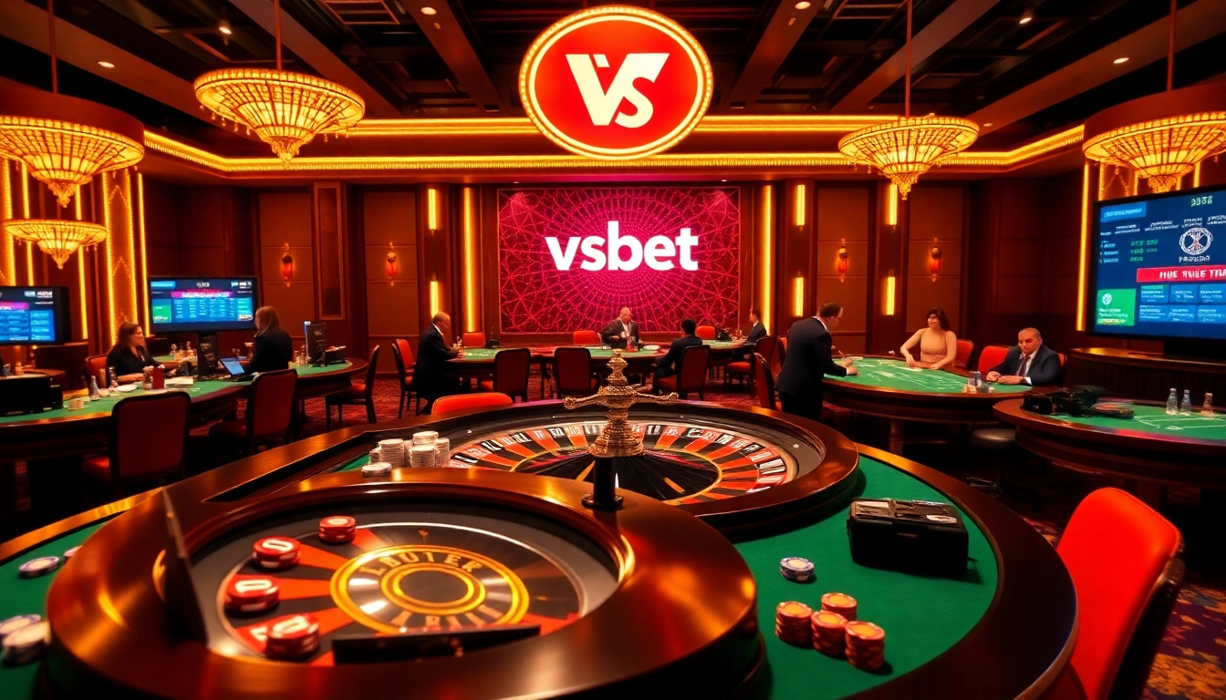 Experience the excitement of gambling at https://vsbet3.net/ with our vibrant casino visuals featuring roulette and poker.