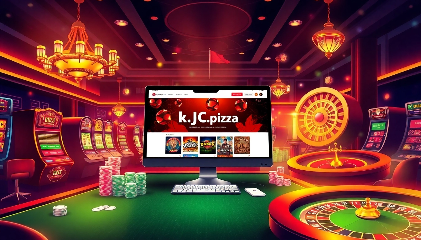 Experience the excitement of gambling with KJC's interactive features on https://kjc.pizza/.