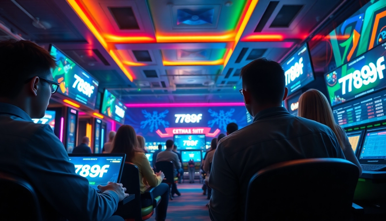 Experience the thrill of online gaming with 789f, showcasing vibrant betting environments and engaging digital interfaces.
