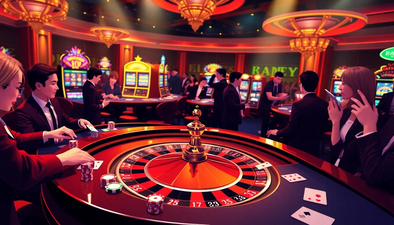 Experience the thrill of winning at gg88.com with exciting casino games and a vibrant atmosphere.