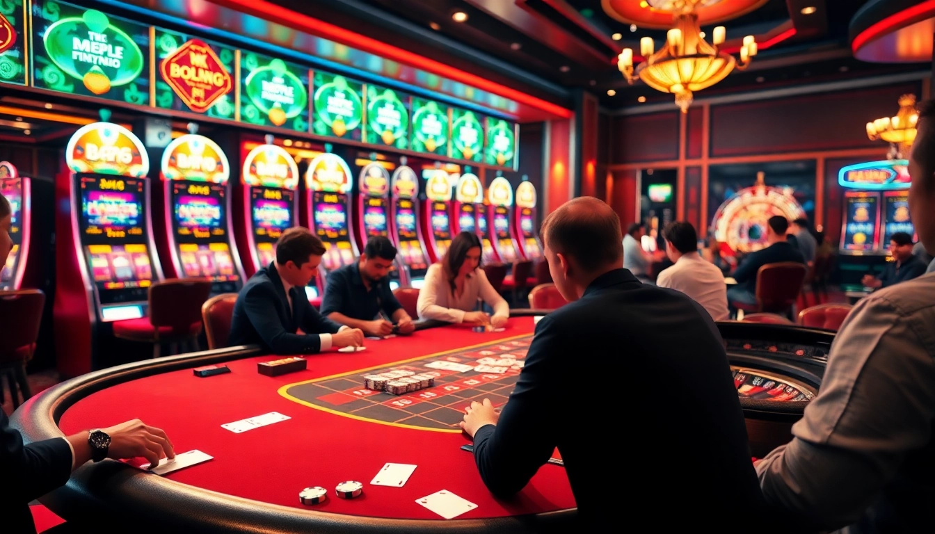 Experience the excitement of MK8 betting at a luxurious casino table with vibrant gameplay.