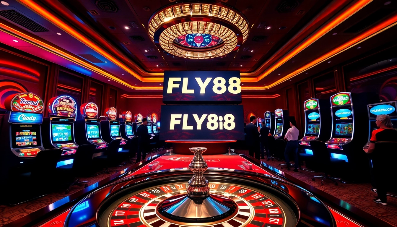 Exciting gameplay at trang chủ FLY88 with vibrant casino visuals and dynamic betting options.
