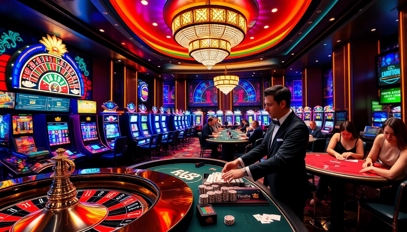 Experience thrilling casino action featuring poker tables and slot machines at mb 88 online.