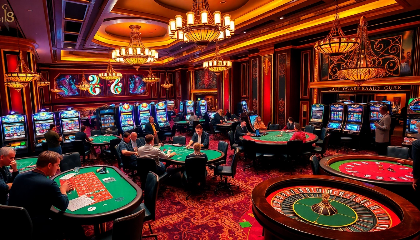 Players enjoy thrilling blackjack and poker games at a luxurious go8 casino.