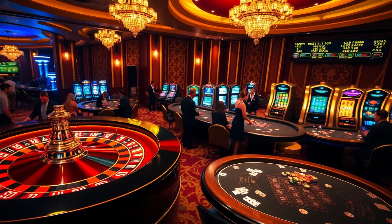Experience high-stakes action at https://febet9.club/ with glamorous casino tables filled with excitement.