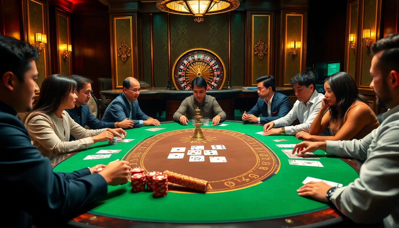 Experience thrilling poker action at 5z7772 com with vibrant chips and luxury gaming tables.