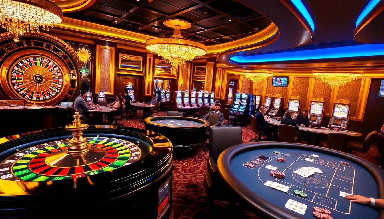 Engage with thrilling casino experiences at https://big88.sa.com featuring poker tables and slot machines.