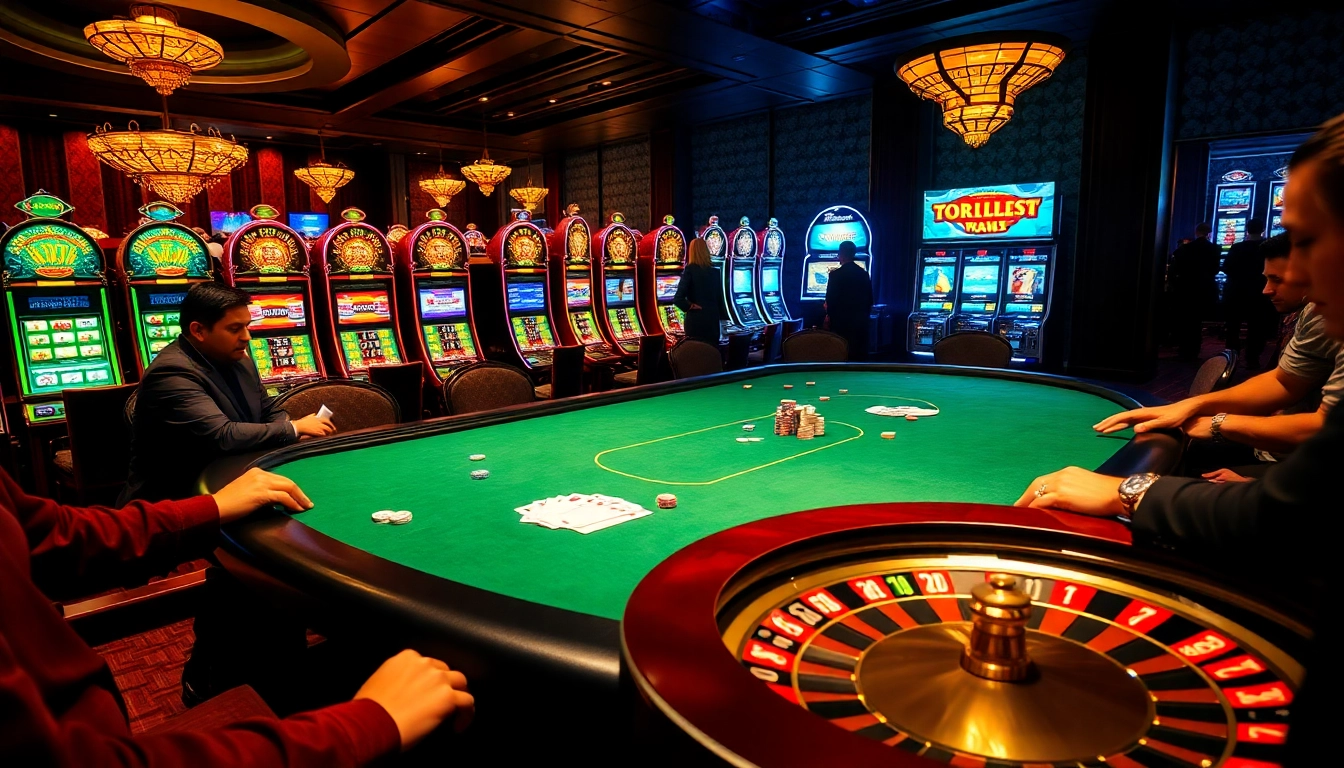 Players engaging in thrilling poker action at 789club with vibrant casino elements and exciting gameplay.