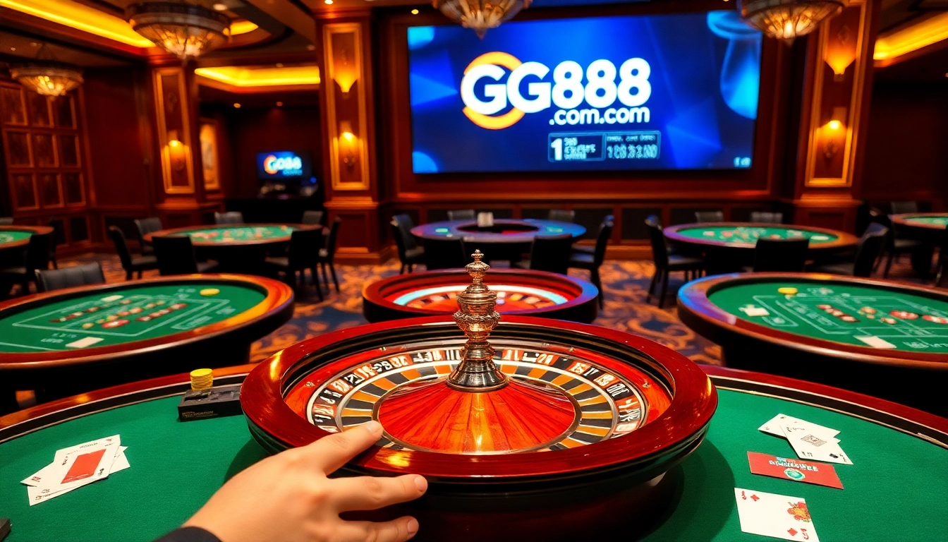 Experience the thrill of betting at GG88 com with engaging casino action and vibrant gaming atmosphere.