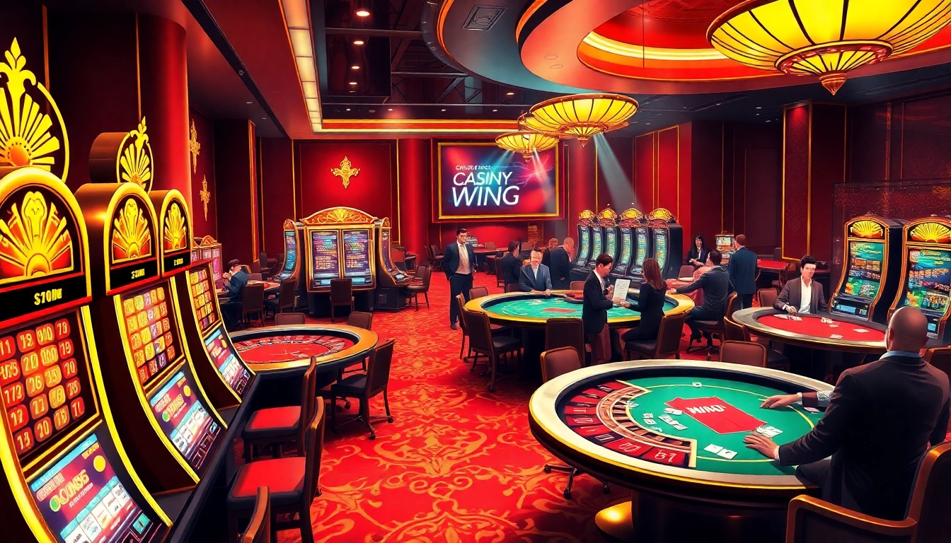 Experience the excitement of win678 with engaging slot machines and vibrant casino ambiance.