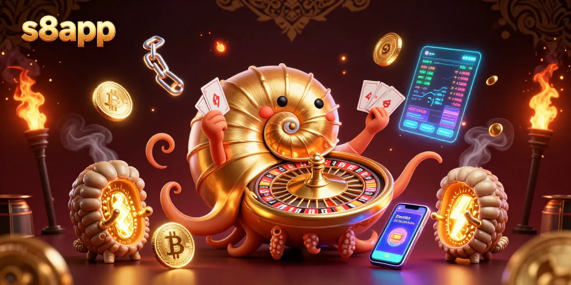 Spin the roulette and win with s8app's vibrant gaming atmosphere filled with riches.